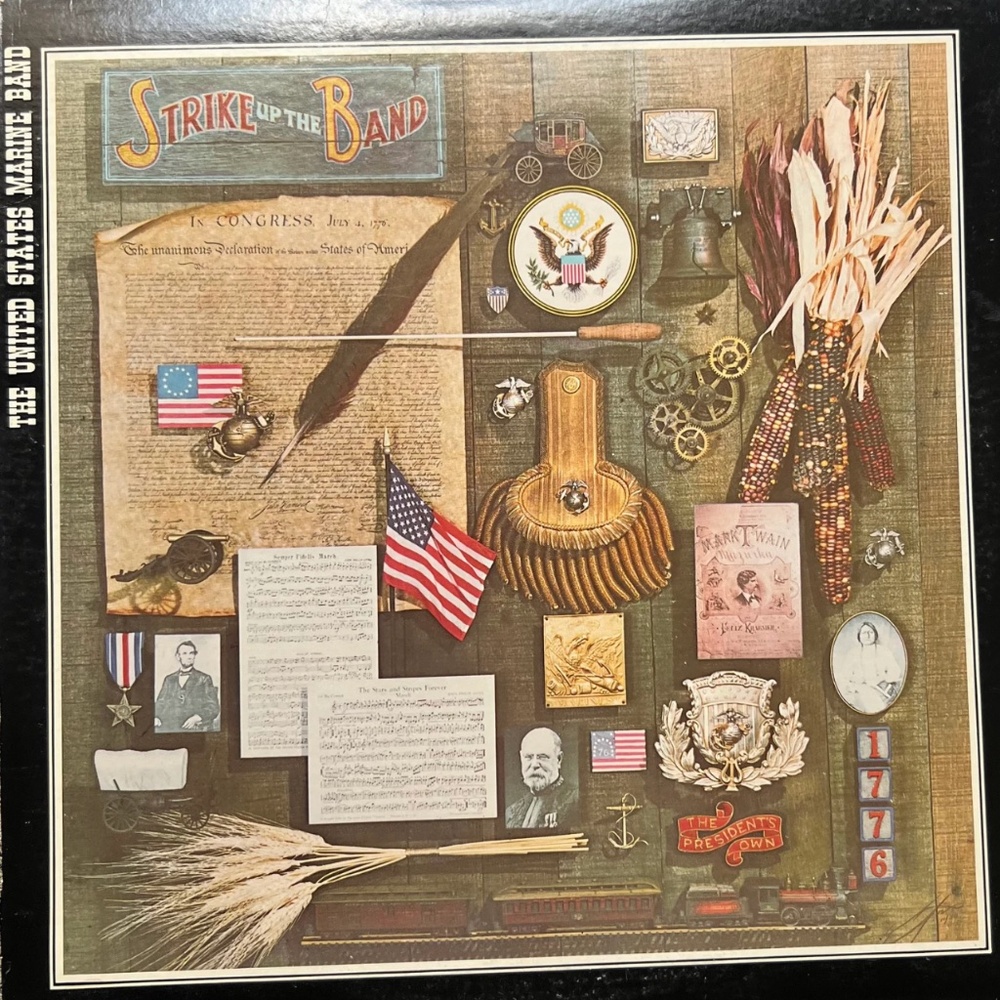The United States Marine Band, Strike Up the Band vinyl record